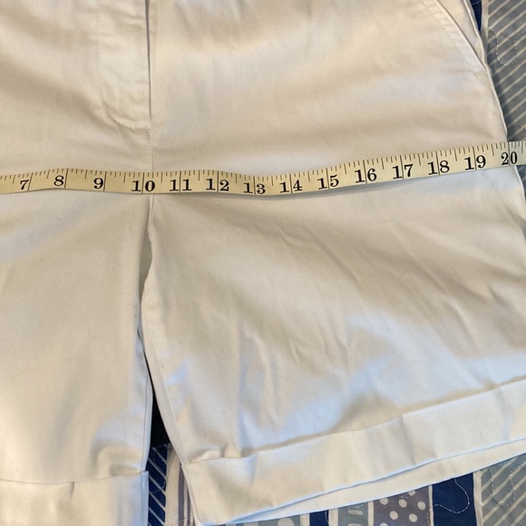 2 Pairs J Jill Cotton Shorts White, Navy 8P - Picture 4 of 11